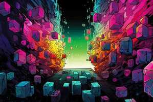 Фотография квеста-анимации Новые миры. Minecraft от компании Киндер фест (Фото 1)